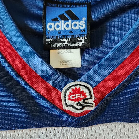 Alouettes Adidas vintage football jersey - Picture 3 of 4